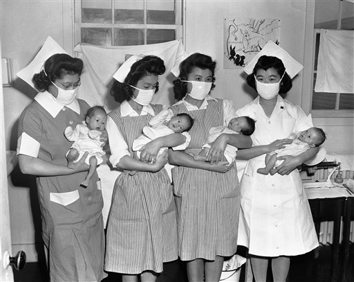 Births at a California Relocation Center 1943