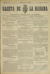 Gaceta de la Habana, Num. 39-253, Octubre de 1849 - Cuban Law and  Governance - Digital Collections